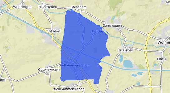 Bodenrichtwertkarte Gross Ammensleben